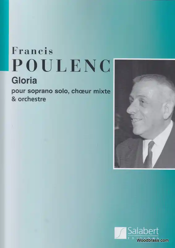 Salabert POULENC F. - GLORIA POUR SOPRANO SOLO CHOEUR MIXTE ET ORCHESTRE Online Kaufen