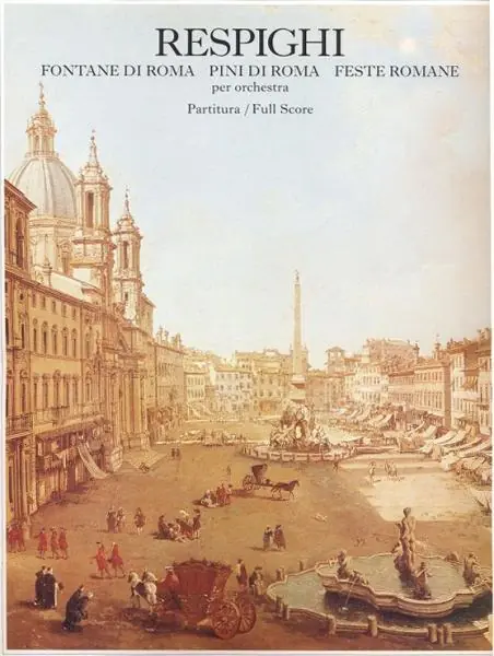 Expressversand Ricordi RESPIGHI O. - FONTANE DI ROMA PINI DI ROMA FESTE ROMANE - CONDUCTEUR