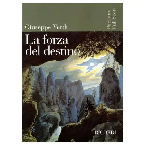 Direkt Vom Hersteller Ricordi VERDI G. - LA FORZA DEL DESTINO - CONDUCTEUR