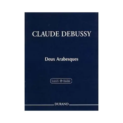 Durand DEBUSSY C. - DEUX ARABESQUES - PIANO Kostenloser Rückversand