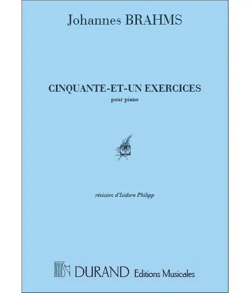 Bestpreis Durand BRAHMS J. - 51 EXERCICES - PIANO