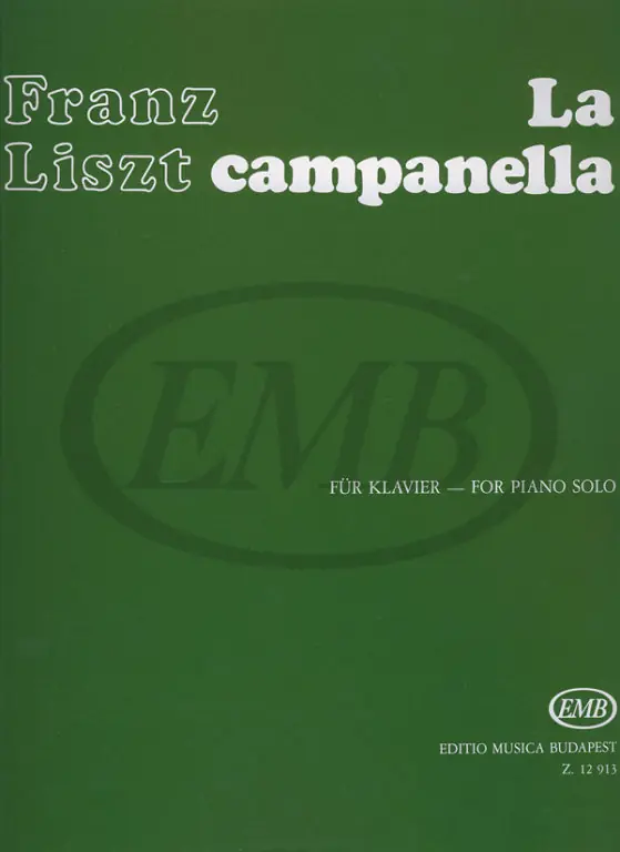 EMB (Editio Musica Budapest) LISZT F. - CAMPANELLA - PIANO Beliebt