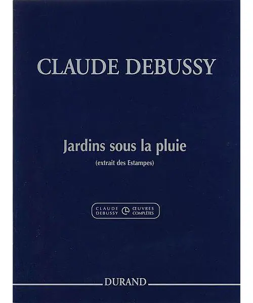 Top-Seller Durand DEBUSSY C. - JARDINS SOUS LA PLUIE - PIANO