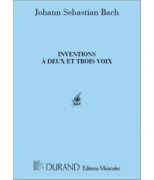 Abverkauf Durand BACH - INVENTIONS - PIANO