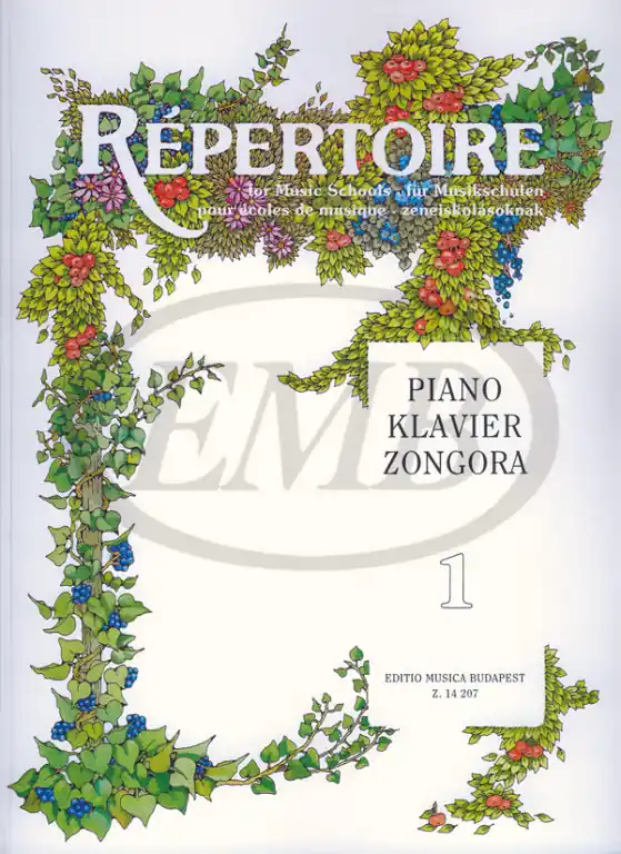 EMB (Editio Musica Budapest) REPERTOIRE FOR MUSIC SCHOOLS - PIANO 1 Neue Ware