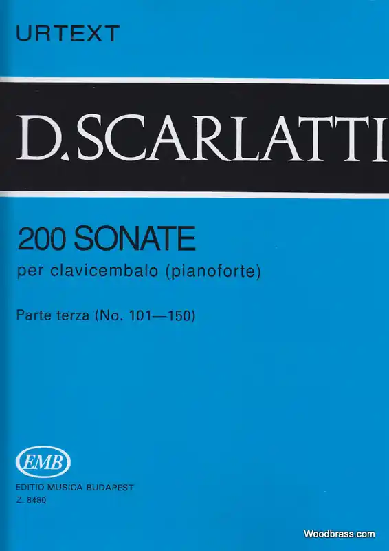 Garantierte Lieferung EMB (Editio Musica Budapest) SCARLATTI D. - SONATE (200) VOL. 3 - PIANO