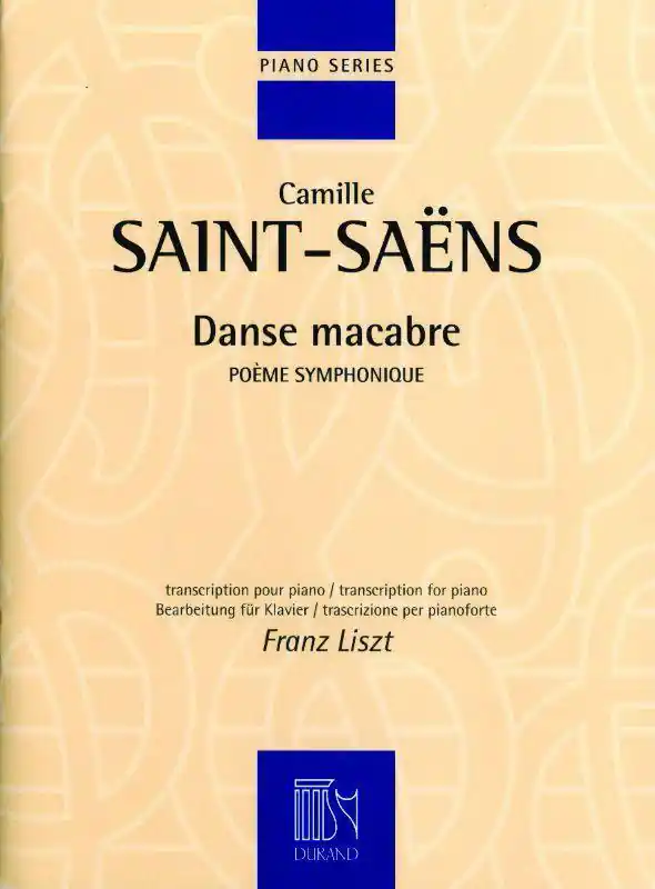 Neuheit Durand SAINT-SAENS C. - DANSE MACABRE - PIANO