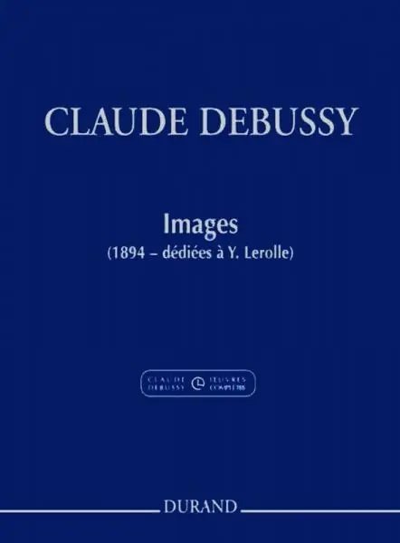 Mega-Angebot Durand DEBUSSY C. - IMAGES OUBLIEES - PIANO