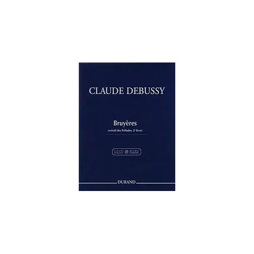 Angebot Durand DEBUSSY C. - BRUYERES - PIANO