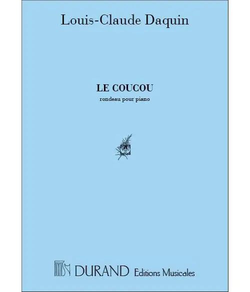Durand DAQUIN - COUCOU - PIANO Neue Ware