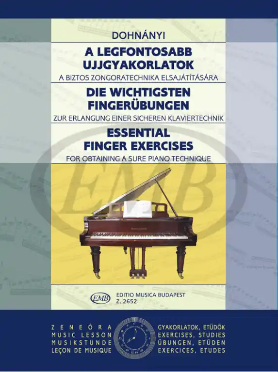 EMB (Editio Musica Budapest) DOHNANY E. - ESSENTIAL FINGER EXERCISES - PIANO Markenprodukt