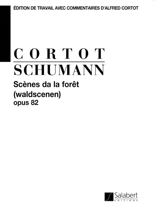 Schnäppchen Salabert SCHUMANN R. - SCENES DE LA FORET OP.82 - PIANO