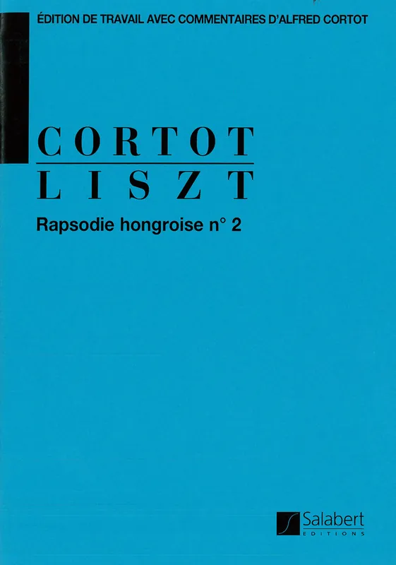 Knallerangebot Salabert LISZT F. - RAPSODIE HONGROISE N 2 (CORTOT) PIANO