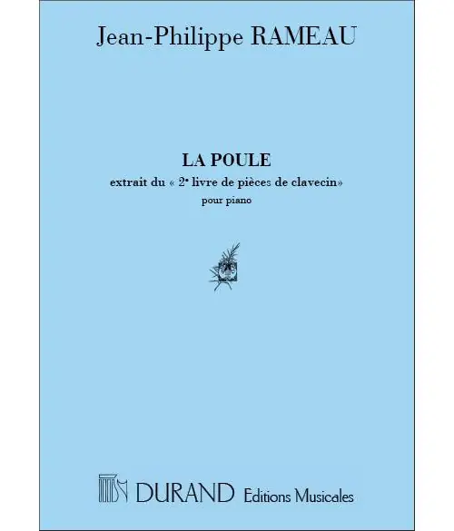 Durand RAMEAU - LA POULE - PIANO Sichere Zahlung