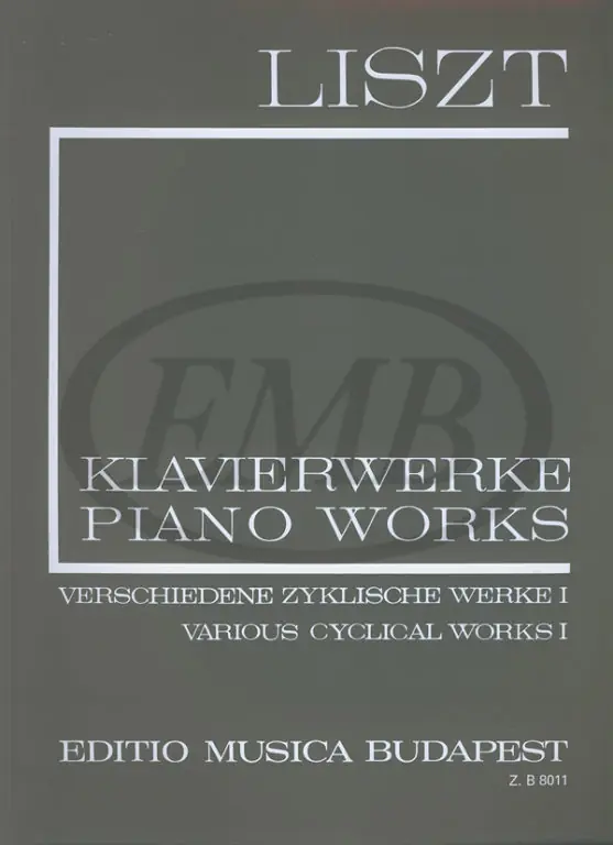 Sonderaktion EMB (Editio Musica Budapest) LISZT F. - VARIOUS CYCLICAL WORKS VOL 1 - PIANO
