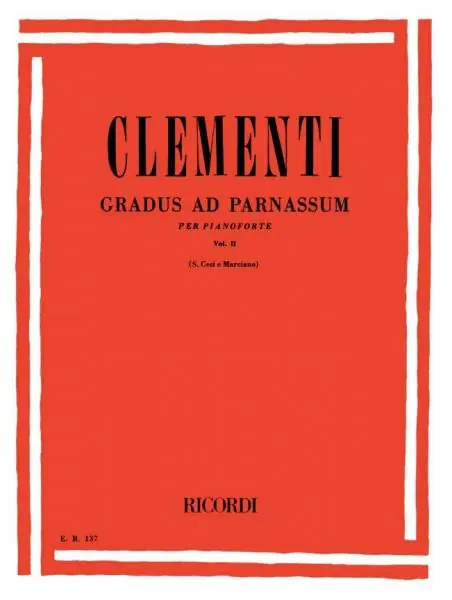 Begrenztes Angebot Ricordi CLEMENTI M. - GRADUS AD PARNASSUM VOL II - PIANO
