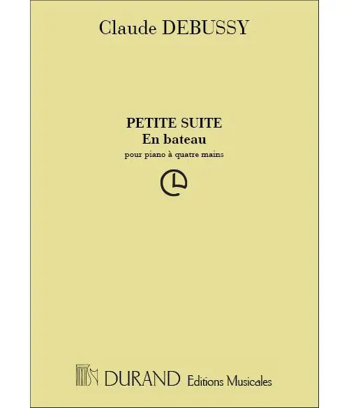 Durand DEBUSSY C. - EN BATEAU - PIANO 4 MAINS Bestpreis