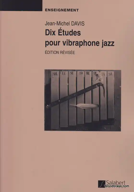 Geprüft Salabert DAVIS J.M. - 10 ETUDES POUR VIBRAPHONE JAZZ