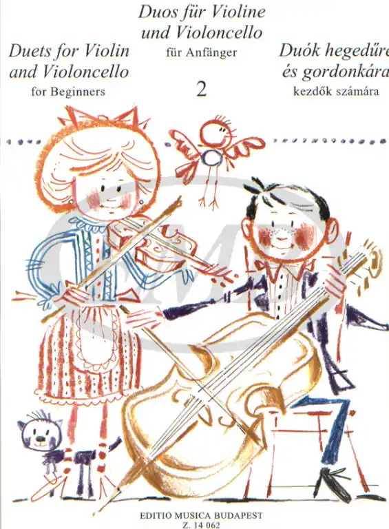 Billig EMB (Editio Musica Budapest) DUETTI VOL.2 - VIOLON ET VIOLONCELLE