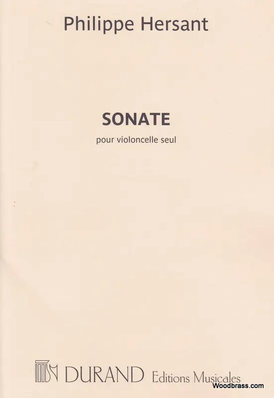 Durand HERSANT P. - SONATE - VIOLONCELLE Kracherpreis