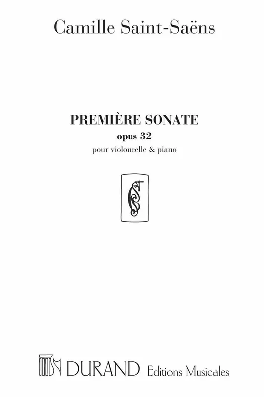 Durand SAINT SAENS C. - PREMIERE SONATE OPUS 32 - VIOLONCELLE ET PIANO Highlight