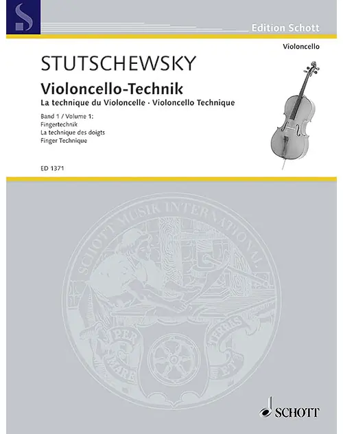 Schott STUTSCHEWSKY JOACHIM - VIOLONCELLO TECHNIQUE BAND 1 - CELLO Rabatt