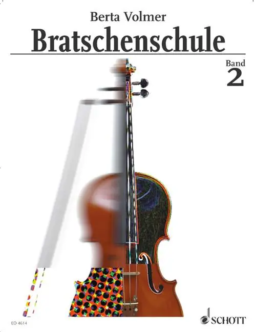 Schott VOLMER BERTA - BRATSCHENSCHULE BAND 2 - VIOLA Kostenloser Versand