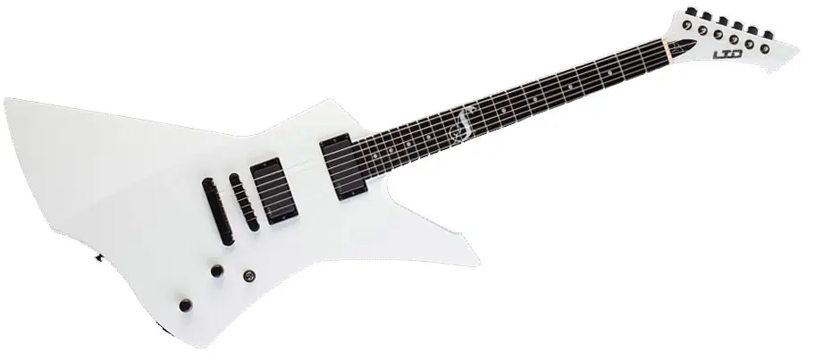 Direkt Vom Hersteller LTD Guitars Snakebyte Signature James Hetfield Snow White