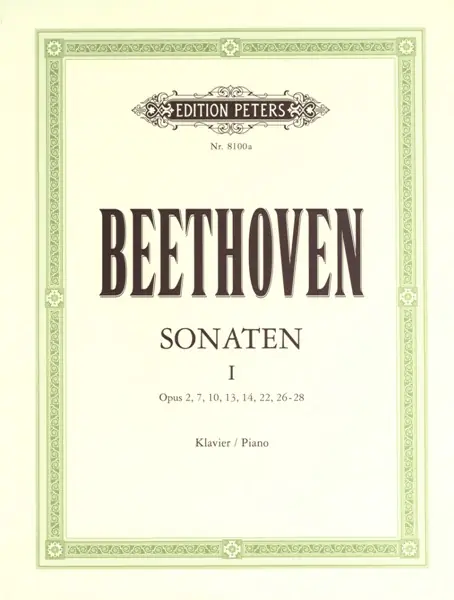 Aktuell Edition Peters BEETHOVEN LUDWIG VAN - SONATAS VOL.1 - PIANO