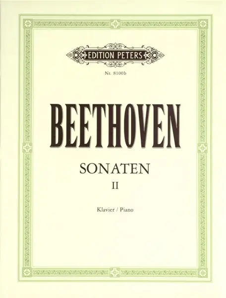 Sofort Bestellen Edition Peters BEETHOVEN LUDWIG VAN - SONATAS VOL.2 - PIANO