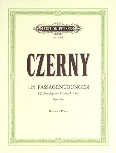 Wochenendangebot Edition Peters CZERNY CARL - 125 EXERCISES FOR PASSAGE PLAYING - PIANO