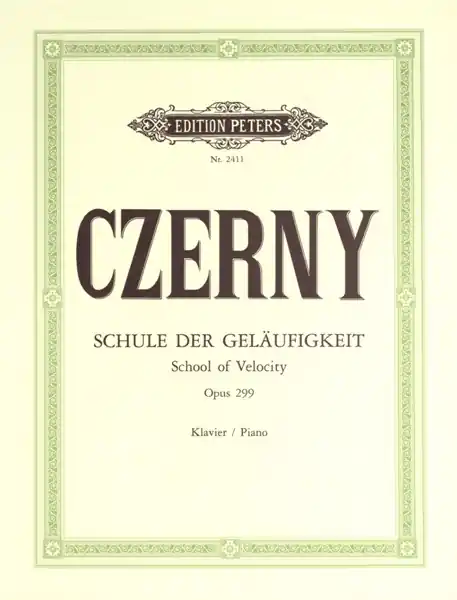 Aktuell Edition Peters CZERNY CARL - SCHOOL OF VELOCITY OP.299 COMPLETE - PIANO