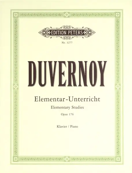 Angebot Edition Peters DUVERNOY JEAN BAPTISTE - ELEMENTARY STUDIES OP.176 - PIANO