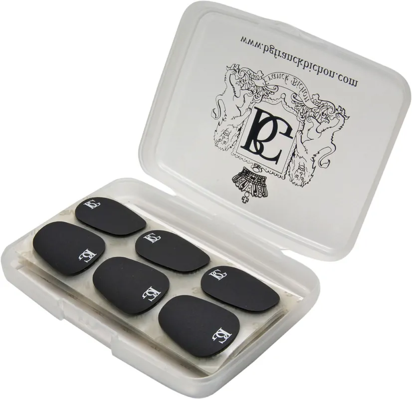 BG France A10LB - BISSGUMMI FUR MUNDSTUCKE LARGE BLACK 0,8MM 48 PIECES Echt