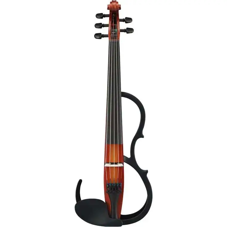 Yamaha 4/4 5 STRINGS SILENT VIOLIN SV255BR - BROWN Kostenfreie Lieferung