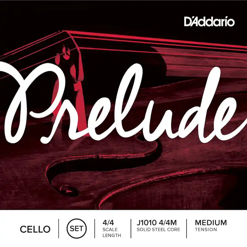 Zertifiziert D'addario And Co PRELUDE CELLO STRING SET NECK 4/4 TENSION MEDIUM
