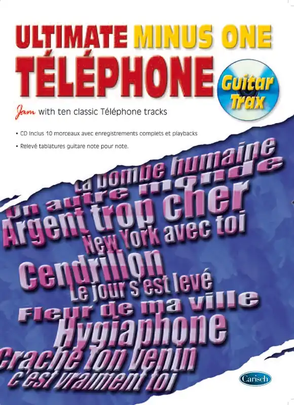 Preisreduziert Carisch TELEPHONE - ULTIMATE MINUS ONE GUITAR TRAX + CD