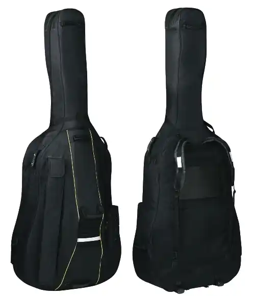Gewa 4/4 TURTLE DOUBLE BASS BAG MODEL BS 25 Kostenloser Versand