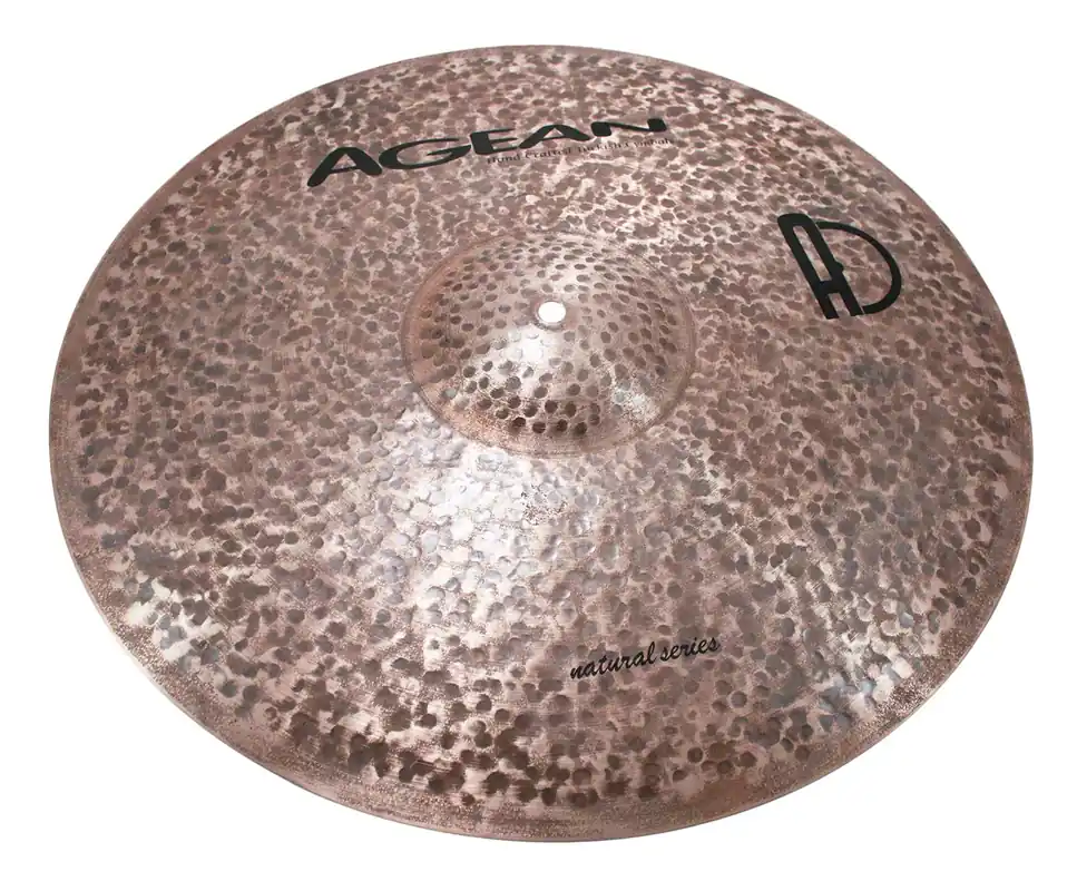 Agean 19" CRASH PAPER THIN NATURAL Neue Ware