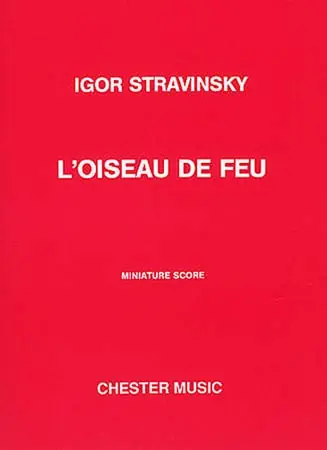 Schneller Versand Chester Music STRAVINSKY IGOR - L'OISEAU DE FEU - THE FIREBIRD 1919 - ORCHESTRA