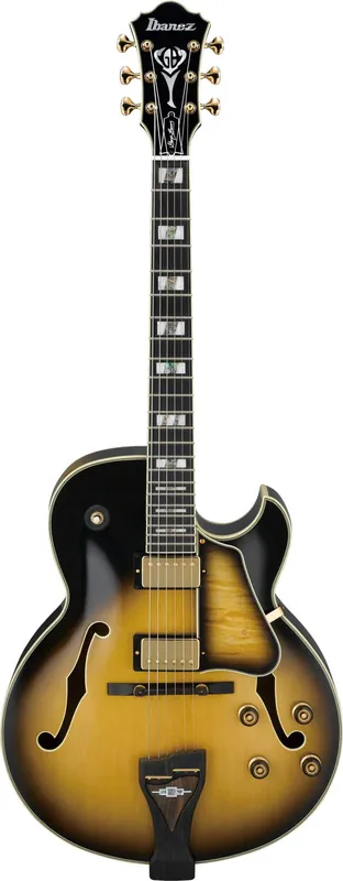 Expressversand Ibanez Lgb300-Vys Vintage Yellow Sunburst Signature George Benson