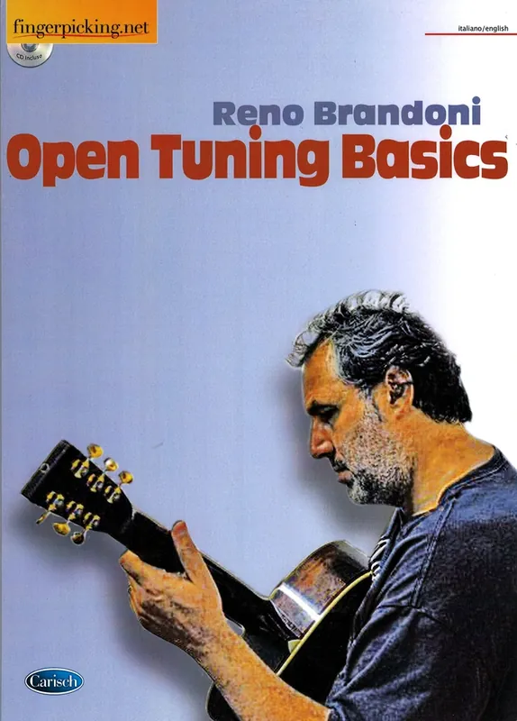 Carisch BRANDONI RENO - OPEN TUNINGS BASICS + CD - GUITARE Neue Kollektion