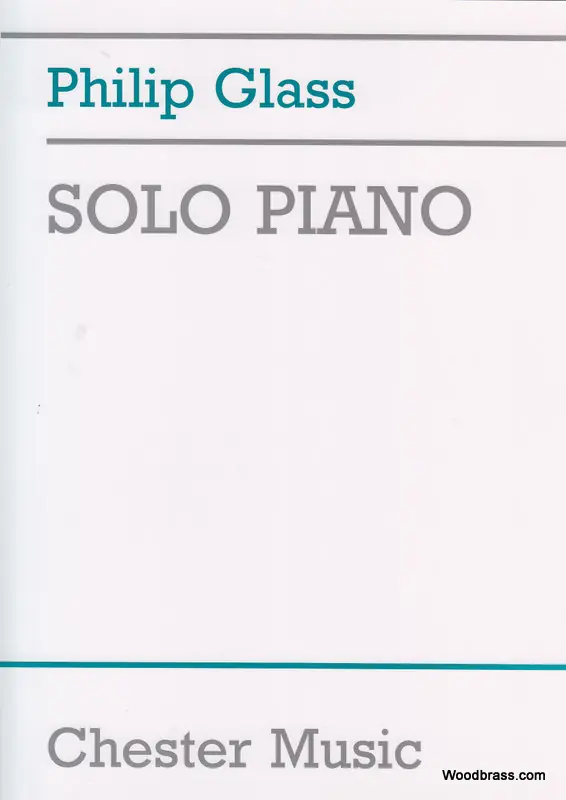 Preisreduziert Chester Music GLASS PH. - SOLO PIANO