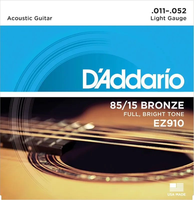 Direkt Vom Hersteller D'addario And Co EZ910 AMERICAN BRONZE 85/15 LIGHT 11-52