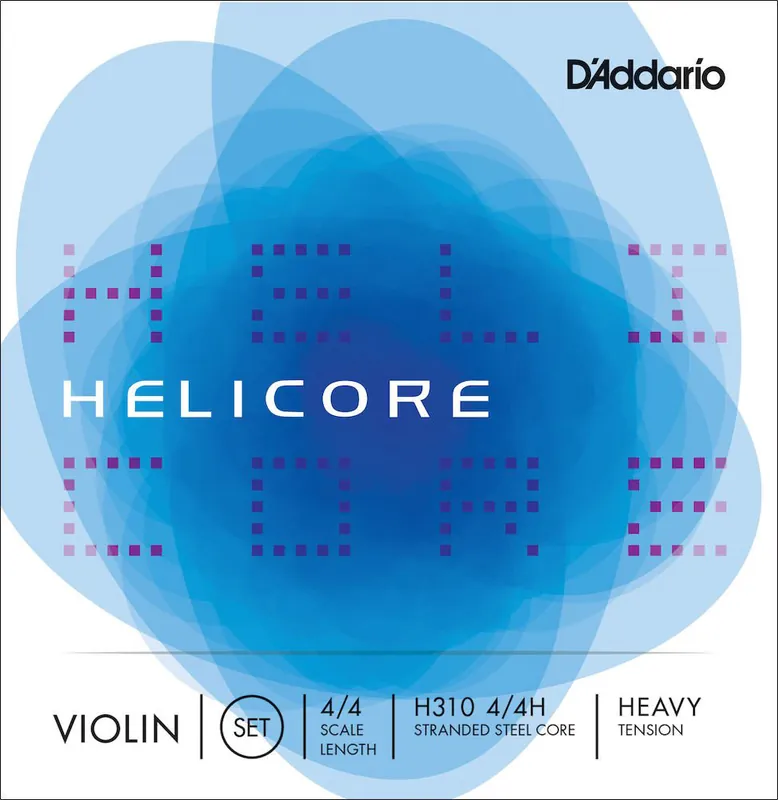 Must-Have D'addario And Co 4/4 HELICORE VIOLIN STRING SET SCALE HEAVY TENSION