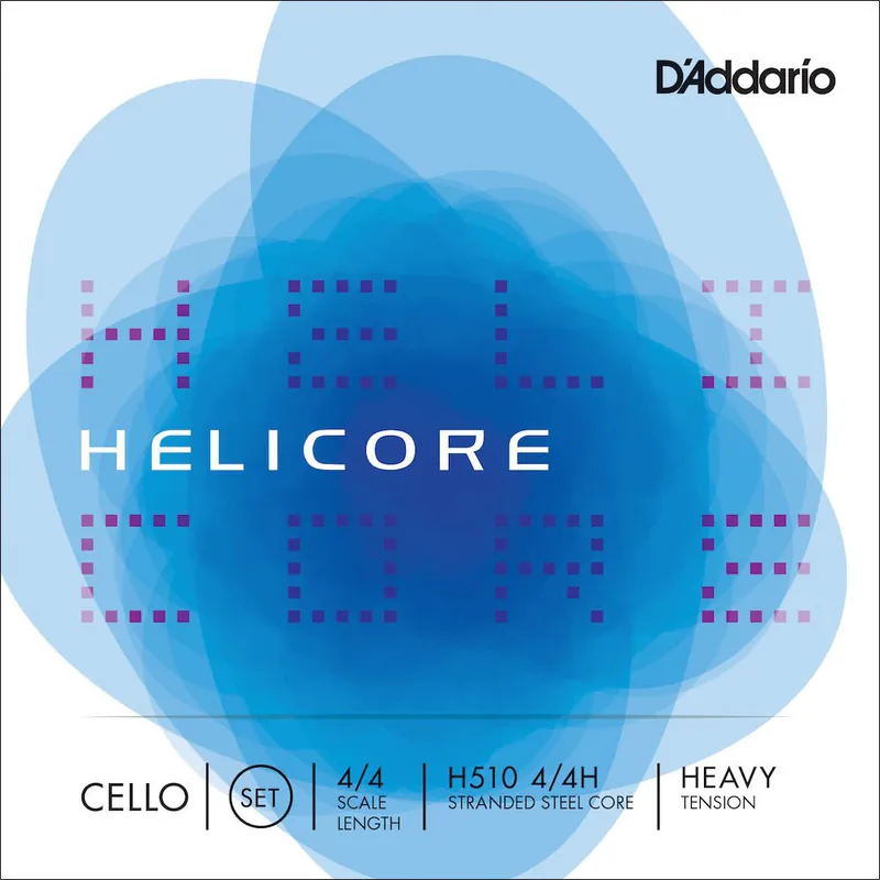 D'addario And Co 4/4 HELICORE CELLO STRING SET SCALE HEAVY TENSION Bestseller