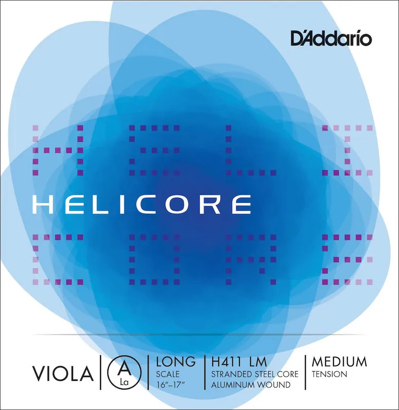 Angebot D'addario And Co HELICORE VIOLA SINGLE A STRING LONG SCALE MEDIUM TENSION
