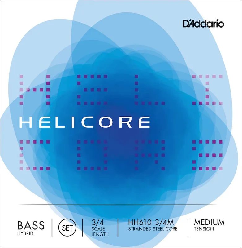 Rabatt D'addario And Co 3/4 HELICORE HYBRID BASS STRING SET SCALE MEDIUM TENSION