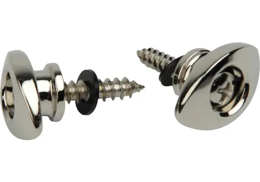 D'addario And Co ELLIPTICAL END PINS CHROME Echt