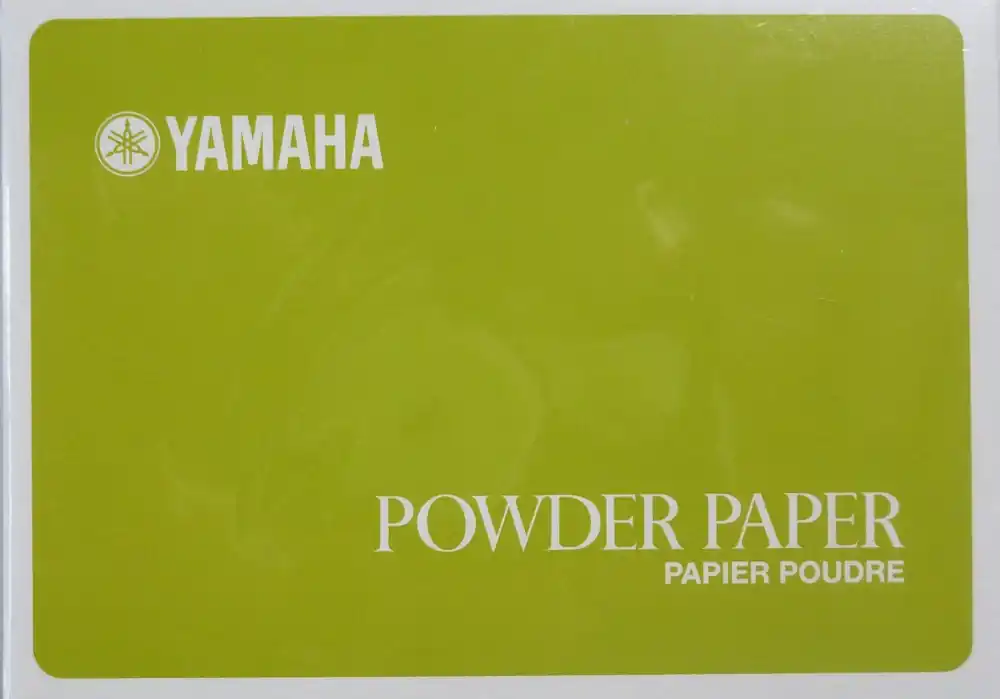 Yamaha CARNET PAPIER POUDRE TAMPONS Top-Seller